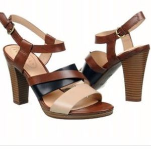 Block heel sandal